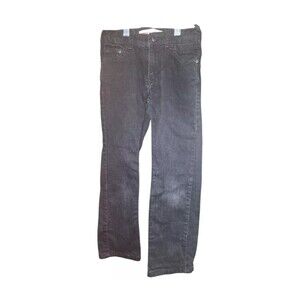 Levi’s 511 Boys 6 Reg Slim Leg Jeans Black Stretch Adjustable Waist